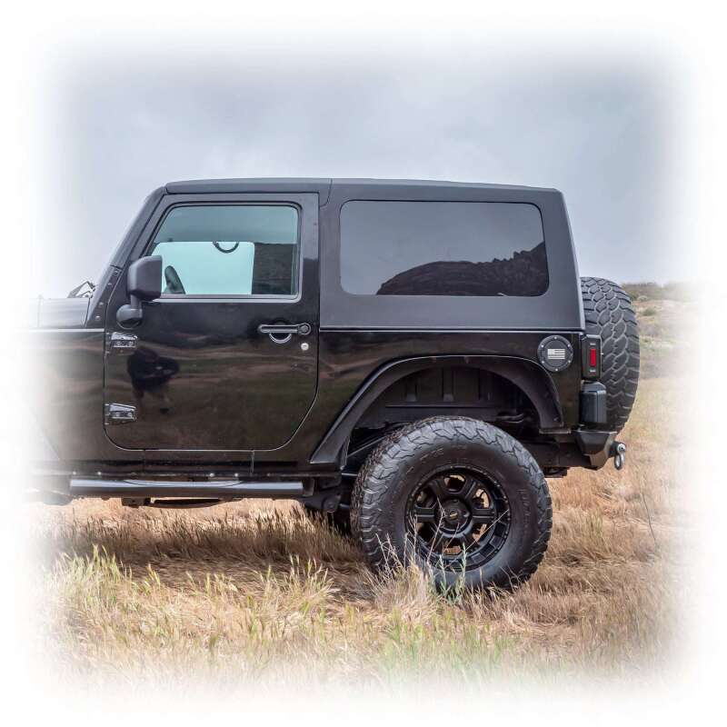 Jeep Wrangler JK Hardtop - TURN Offroad - Squareback 2 Piece - Primer (Paintable) - `07-`18